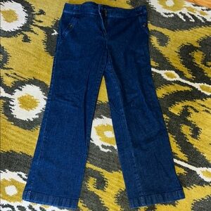 Harve Benard Women's Boot Cut Jeans - Dark Blue Cape Cod Preppy Style